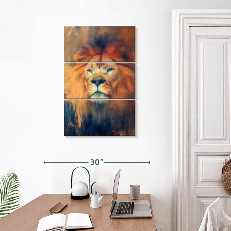 Brampt Lion Energy, 32'' H x 20'' W