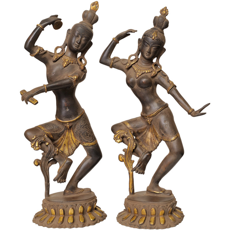 Paire de Shiva Parvati dansant