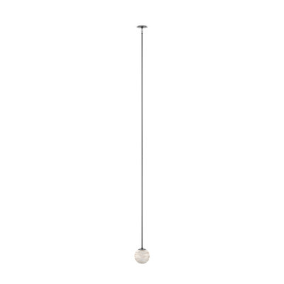 Luminaire suspendu Marble Globe 200 - noir
