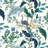 Hampton Bed In Peacock Blue & White-121671277-121390745