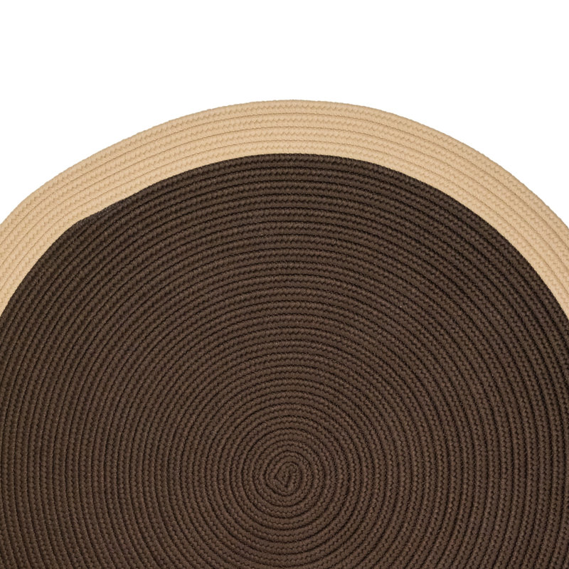 Tapis rond intérieur / extérieur Cindylou, Rond 192 po