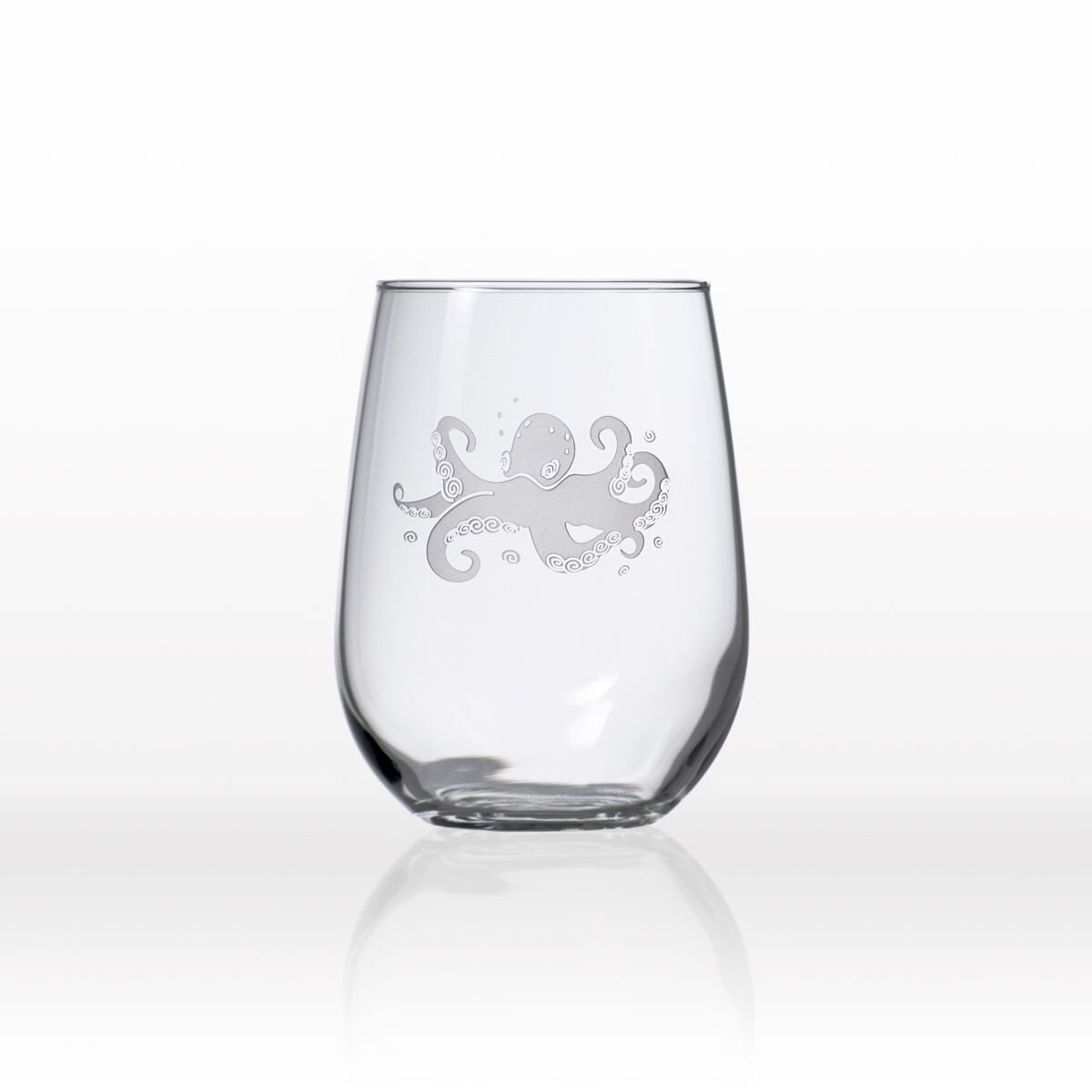 Modern Name Wine Glasses - Design: S4 - Everything Etched