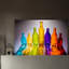 Ombres de couleur - impression-87948082