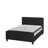 Tribeca Tufted Platform Bed with 10 Inch Pocket Spring Mattress-1462704780-1462704785