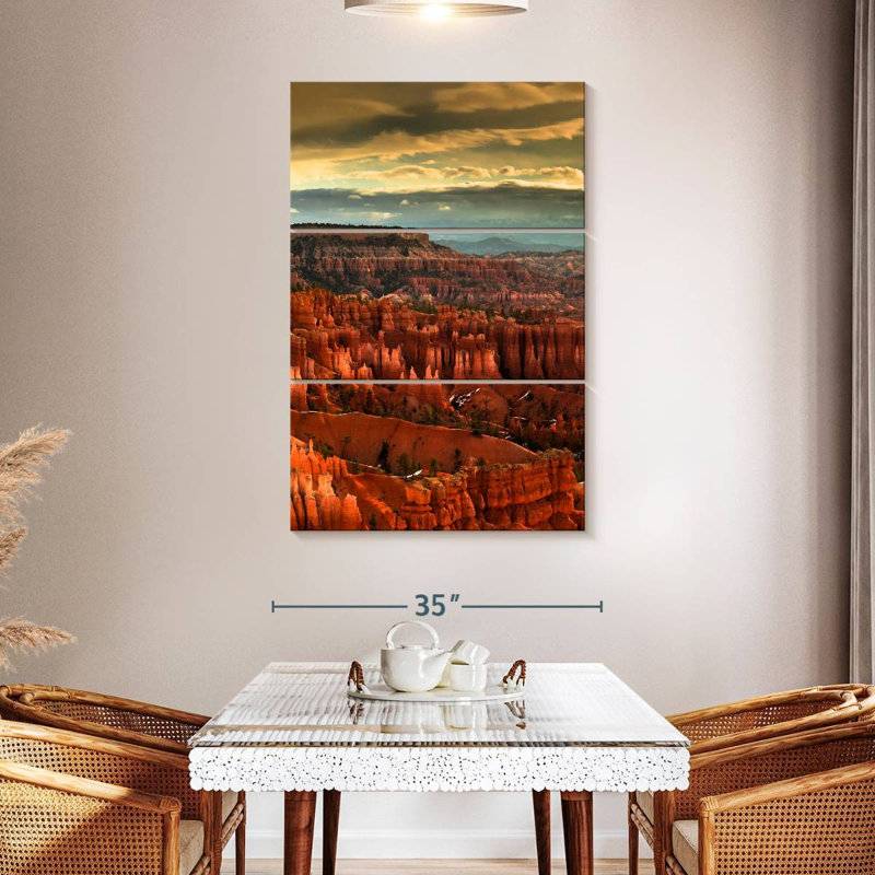 Alvord Bryce Canyon en été, H 50 po x l 32 po