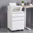 Stylish 3-Drawer Mobile Filing Cabinet With Lock-369599413