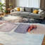 Tapis d'intérieur lavable à la machine orange, motif mains d'homme et de femme en train de tricoter-133684803