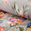 Ensemble de housse de couette en coton rose / vert Pima-250909575
