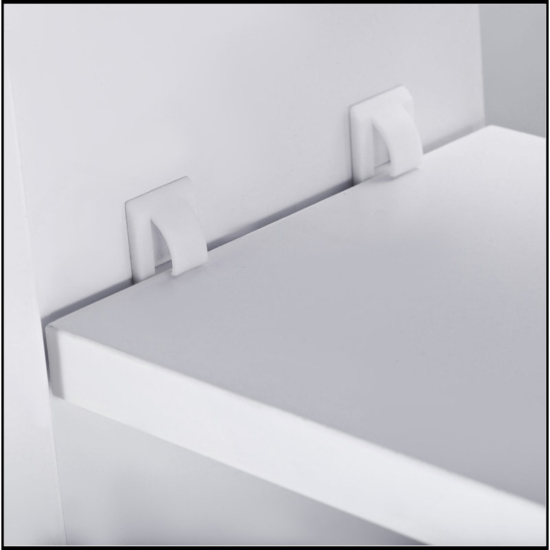 Miroir de salle de bain mural de haute qualité à double porte, armoire à pharmacie de 31,5 po x 23,5 po de conception moderne, grand rangement et charnières silencieuses