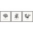 Warminster Sea Pen by Marmont Hill - 3 Piece Print Set