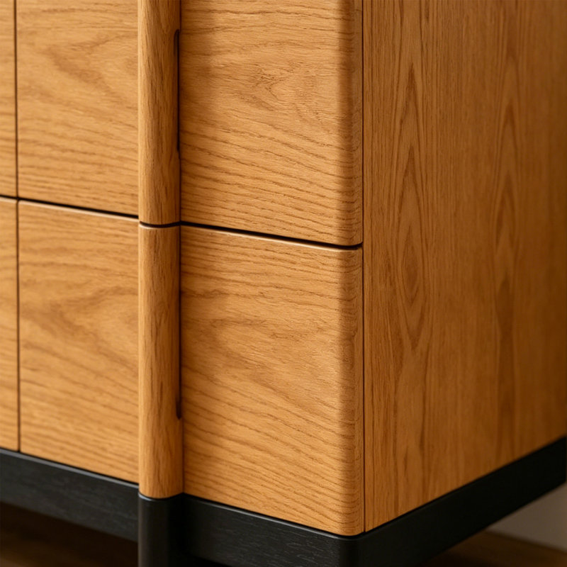 Buffet américain de style minimaliste rétro