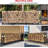 8FT Firewood Rack Outdoor