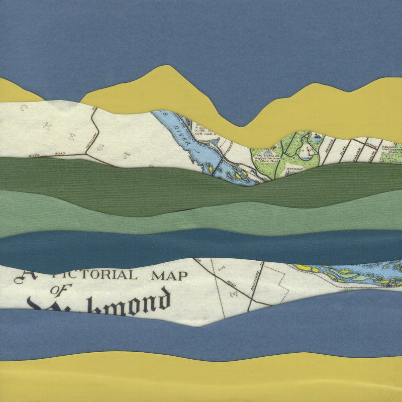 Mountain Series #108 - Wrapped Canvas Print, 30cm H x 30cm W