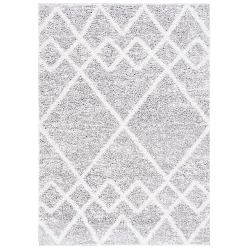 Baiden Shag Performance Geometric Rug, Rectangle 6' x 9'