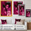 Superbe reine africaine en couleurs rétro IV sur toile-495386097-495386109