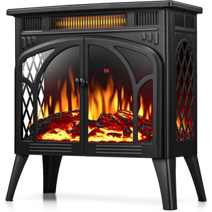 Hearth & Home Dynamics 1000-sq ft Dual-Burner Vent-free Freestanding  Natural and Liquid Propane Gas Stove in the Gas Stoves department at
