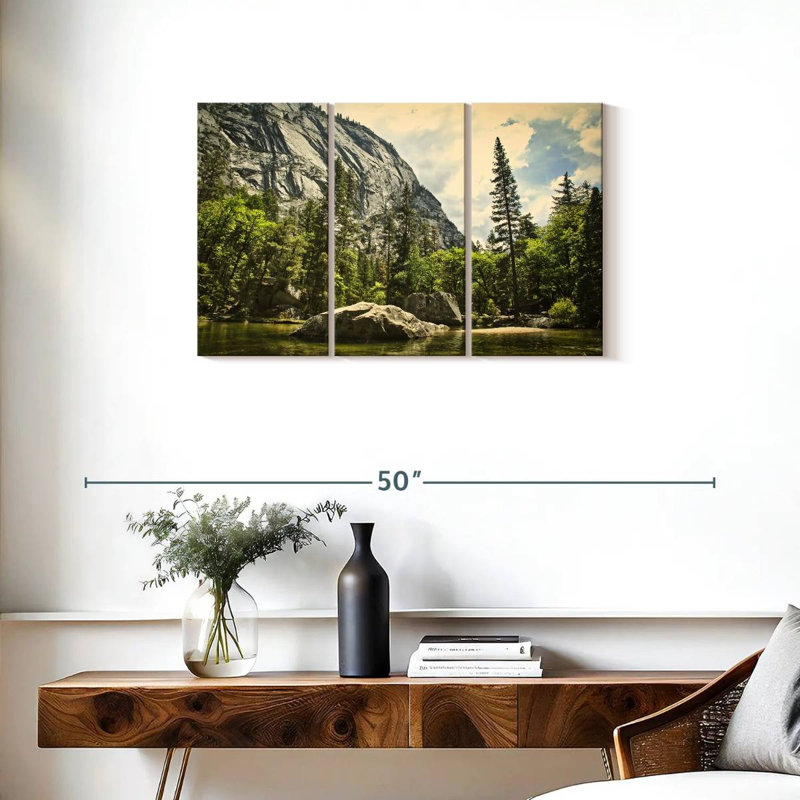 Alvord Majestic Mirror Lake, 20" H x 33" W
