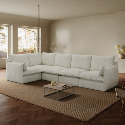 L shape closed water proof sofa