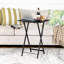 Klose Cross Legs End Table-542599752