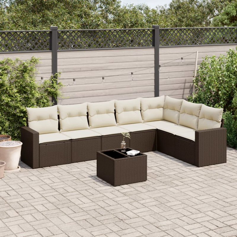 Ensemble de canapé de jardin Vidaxl