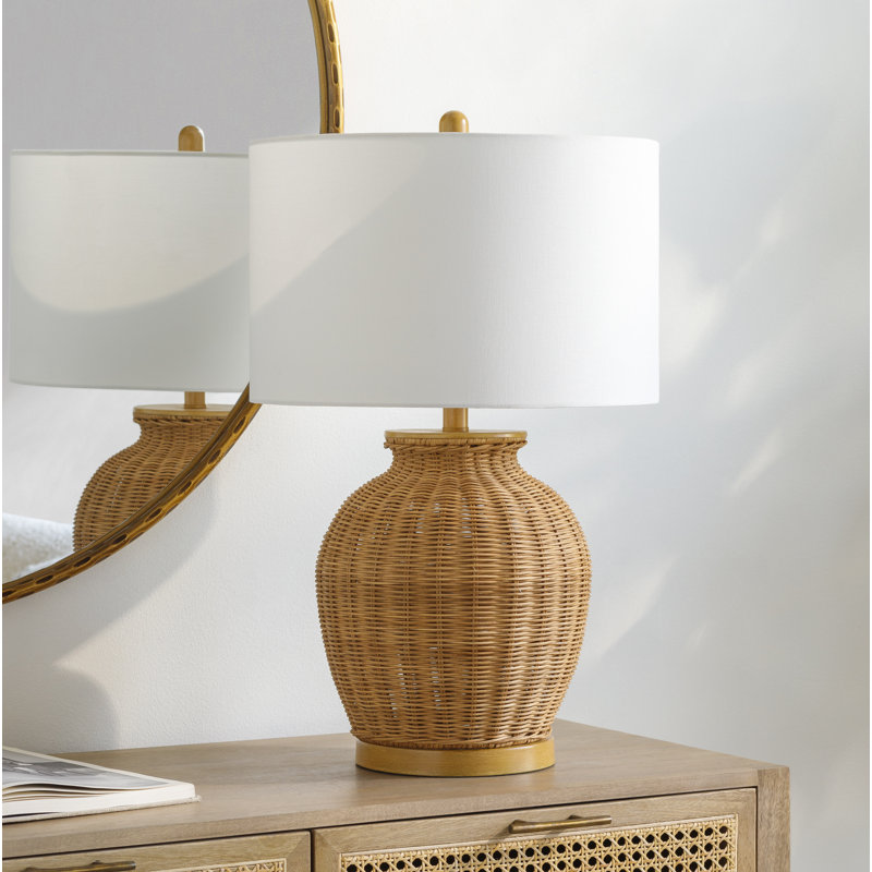 Bocanegra Wicker/Rattan Table Lamp