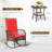 Patio Rocking Conversation Set for 2, PE Wicker Outdoor Rocking Chairs & Glass Table with Weather-Resistant Cushions, for Backyard Garden Deck Poolside Seating-863995727