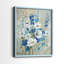 Impression encadrée Blue Garden I-Premium - prête à être accrochée - aucun clou requis - aucun clou requis-1294241205-1294241195