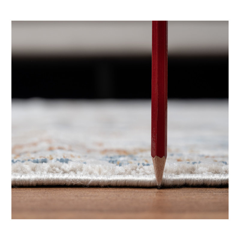 Noble CP_GEN7007 Ivoire. Tapis, Tapis de couloir 2 pi 7 po x 7 pi 3 po