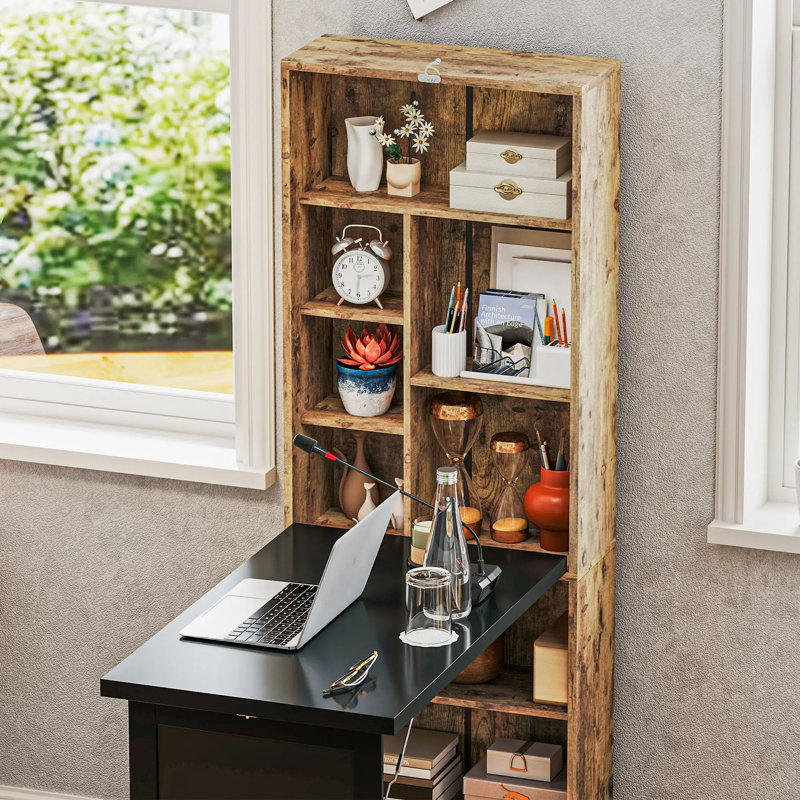 Computer Desk, Black/Brown