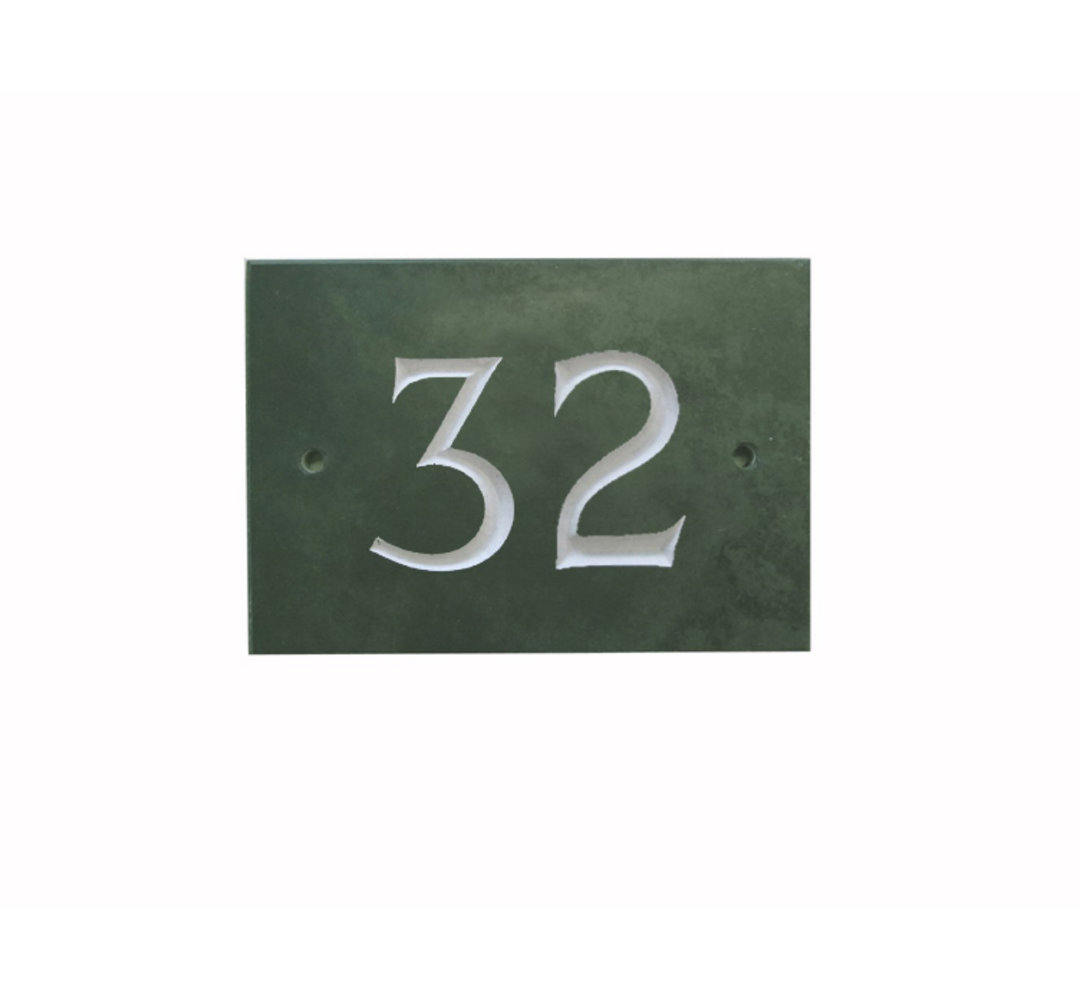 10cm Odacia Surface/Flush Mount House Number