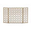 Fransen Metal Fireplace Screen