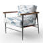 Chaise d'appoint à pois Dots Wave-775574943