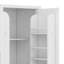 Maximize Space With Tall Bathroom Storage Cabinet, Adjustable Shelf, Two Doors And Drawers-413282144