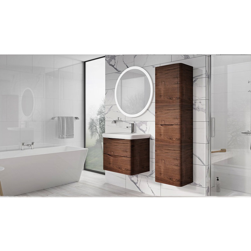 Stanhope 600mm Single Bathroom Vanity with Integrated Polyglomerate Basin