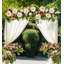 6 fleurs artificielles de dahlia, 23,62 po-871363074
