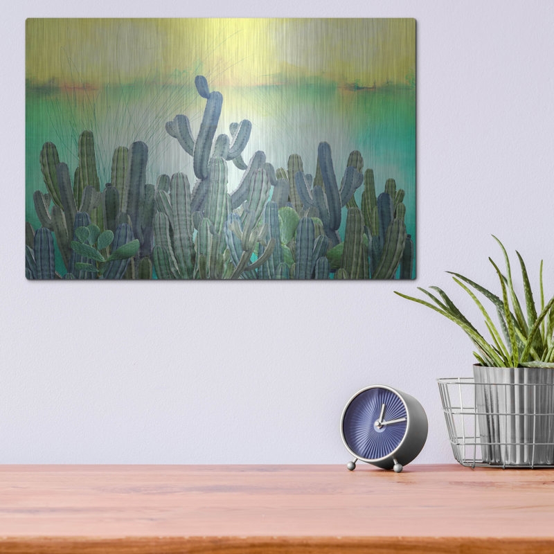 "Cactus" par Mark Ashkenazi, H 12 po x l 16 po