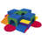 ECR4Kids SoftZone Four Tunnel Maze, Toddler Playset, 15-Piece-103188873