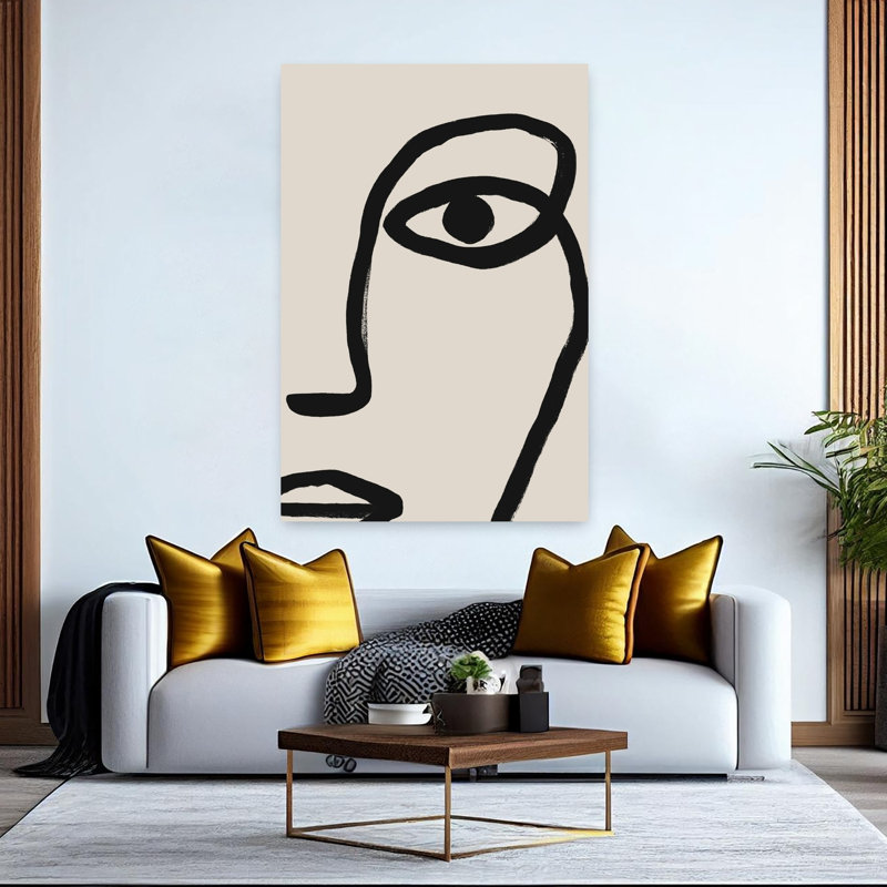 Art contemporain contemporain abstrait, H 60 po x l 40 po