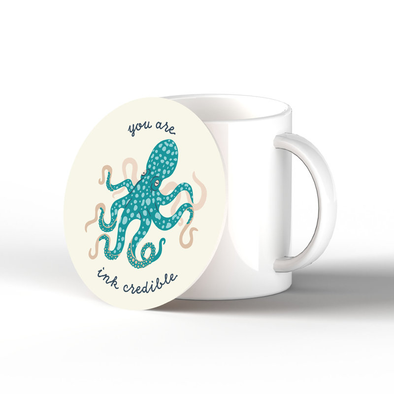 Ceramic Round 1 Piece Coaster