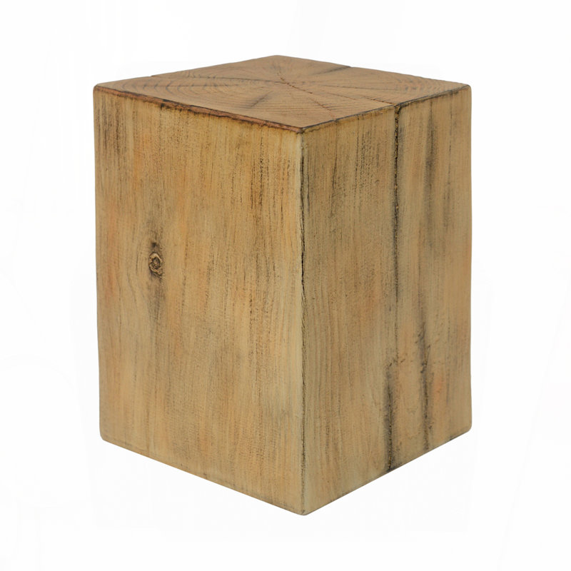 End Table, Natural, H18"
