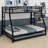 Metal Bunk Bed With Trundle