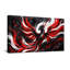 Animaux, rouge, blanc, noir, motif abstrait de Phoenix-517356860