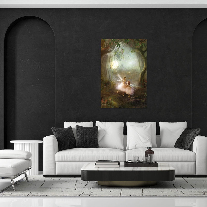 «Friends Forever», reproduction sur verre acrylique, H 32 po x l 24 po x P 0,25 po