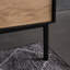 Nordic style simple modern wooden sideboard.