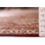Tapis traditionnel géométrique rouge