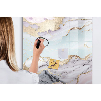 Magnetic Glass Dry Erase Board