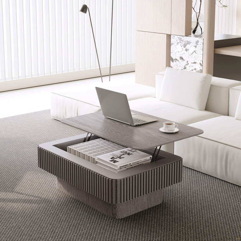 Table basse 38,6 po, Gris