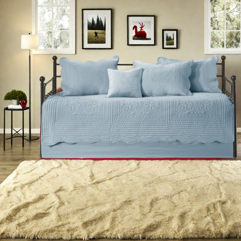 Reversible Bedding Sets, Microfiber Twin Daybed, Rustic Farmhouse Home