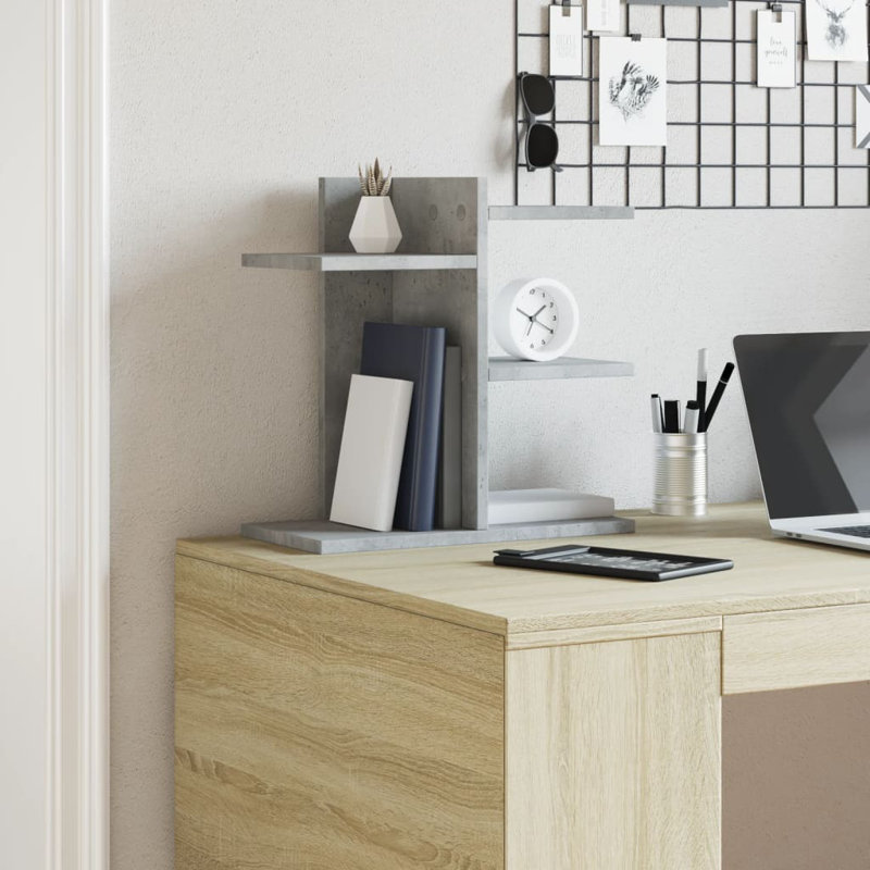 Desk Organiser 42X21.5X42 Cm Engineered Wood, White