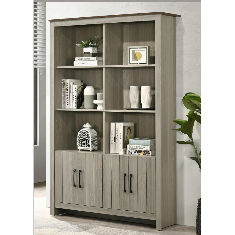 Bibliothèque l 47 "avec portes d'armoire